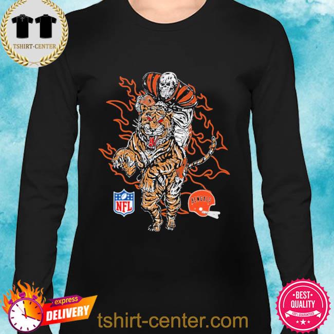 Cincinnati bengals mitchell & ness x warren lotas shirt, hoodie, longsleeve  tee, sweater