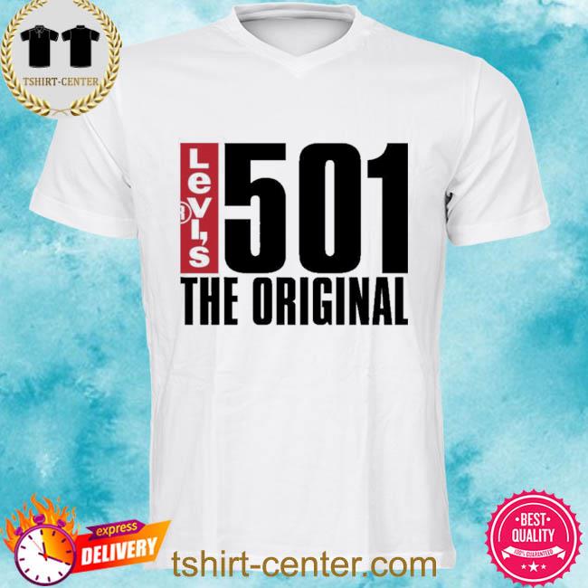 levi's 501 original t shirt