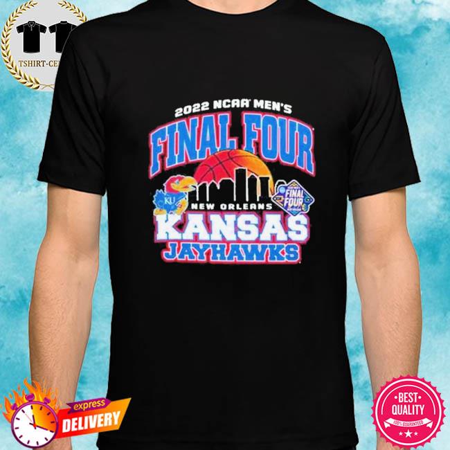 Kansas Jayhawks Final Four The Road To New Orleans March Madness 2022 NCAA Men Basketball New shirt