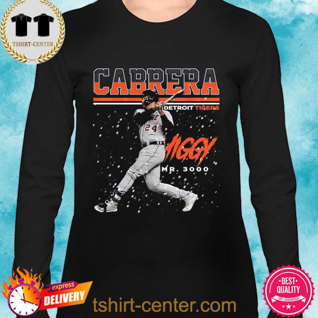 Miguel cabrera detroit tigers mr 3000 graphic shirt