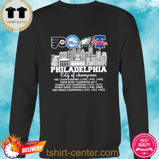 philadelphia eagles and phillies shirt