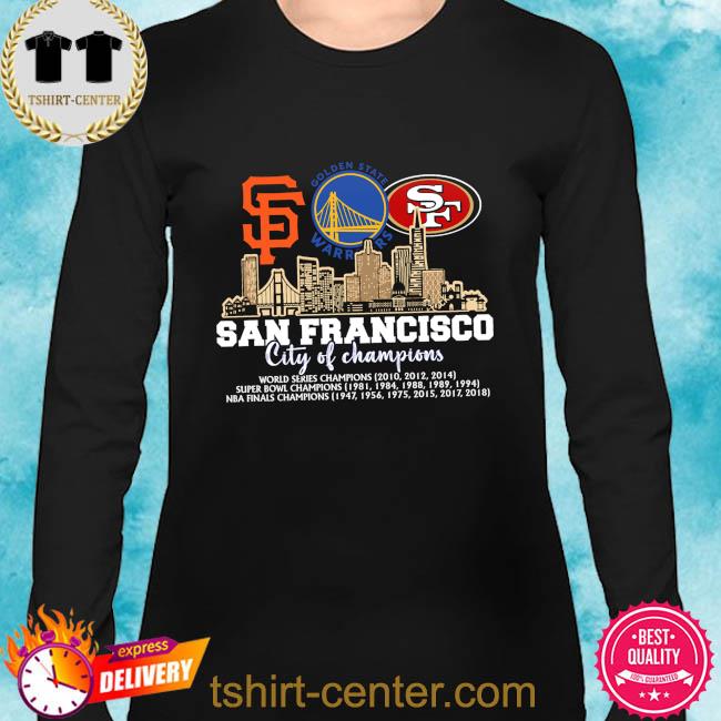 Official San Francisco Giants Golden State Warriors San Francisco 49ers ...