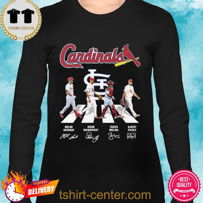 St. Louis Cardinals abbey road signatures 2022 St. Louis Cardinals shirt,  hoodie, sweater, long sleeve and tank top