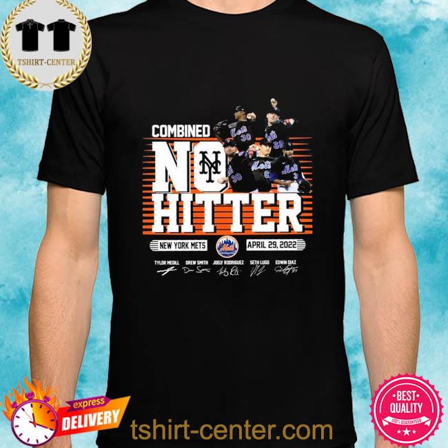 Combined No Hitter New York Mets Softball Signatures Shirt - FISHINGPREMIUM