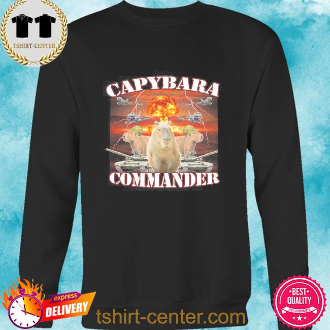 Hard merch capybara commander hard777 tiktok shirt