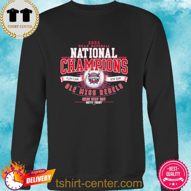 Ole Miss Rebels 2022 NCAA Men's Baseball College World Series Champions  Logo shirt, hoodie, sweater, long sleeve and tank top