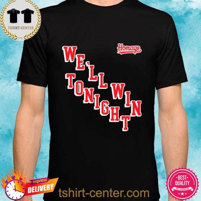 Official We 'Ll Win Tonight Shirt