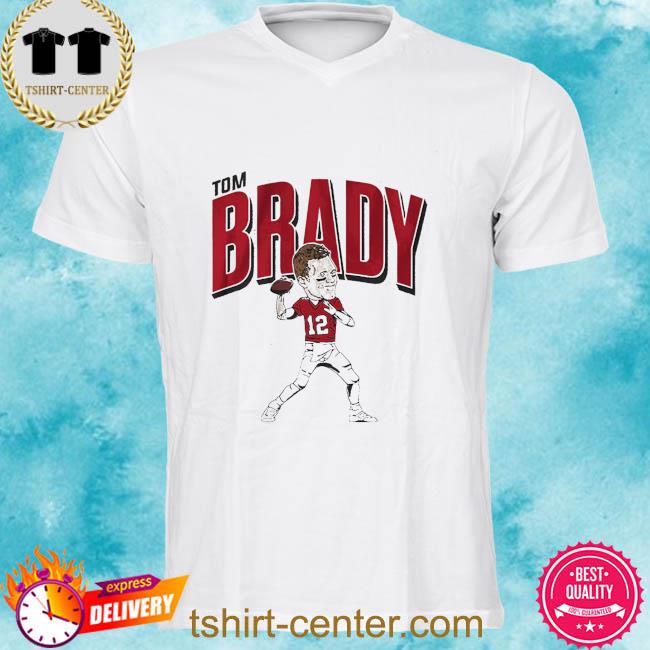 TAMPA BAY BUCCANEERS TOM BRADY #12 AVATAR SJ TEE (WHITE)