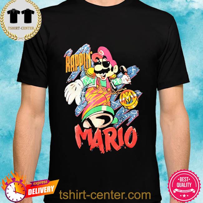 Super Mario Broth Nintendo 1991 Rappin’ Mario Shirt, hoodie, sweater ...