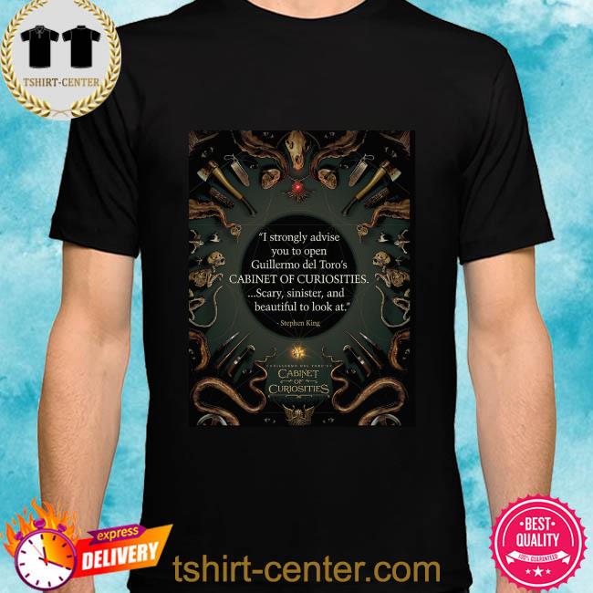 Cabinet of curiosities from guillermo del toro shirt