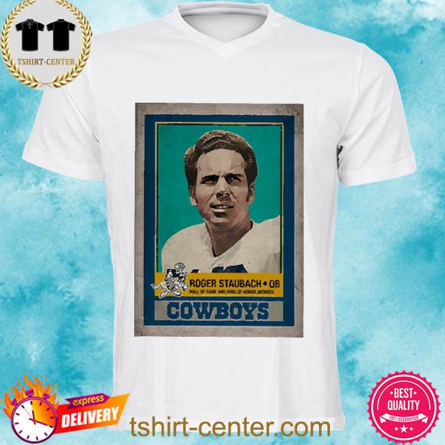 Official Roger staubach Cowboys name and number T-shirt, hoodie, sweater,  long sleeve and tank top