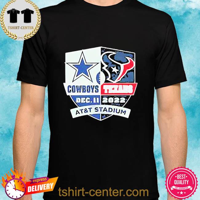 Dallas Cowboys vs Houston Texans Dec 11 2022 At At&T 2022 shirt