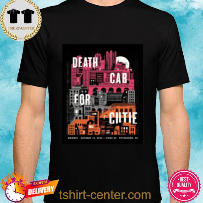 Death Cab for Cutie 10th October 2022 The Stage AE Shirt