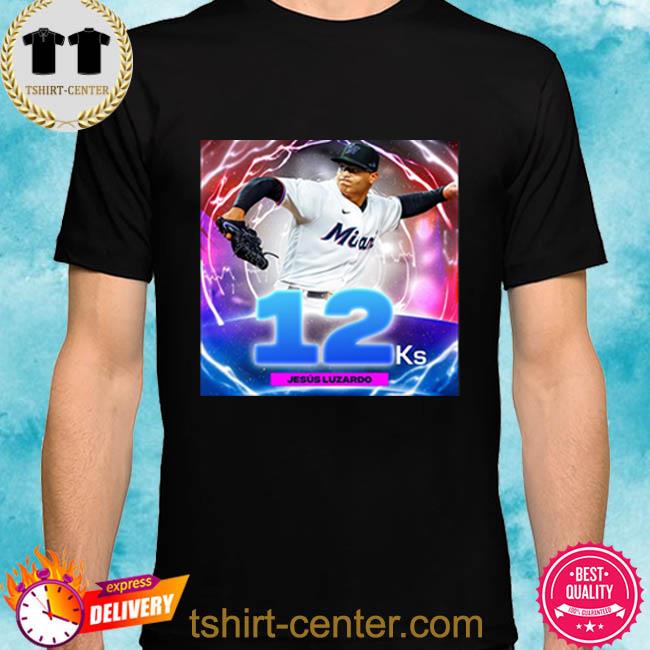 Official Jesus Luzardo Miami Marlins 12ks T-shirt, hoodie, sweater, long  sleeve and tank top