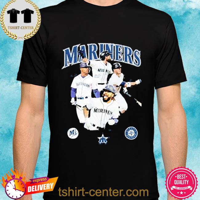 Official Dk metcalf mariners julio rodríguez mitch haNiger j. p. crawford and ty France shirt