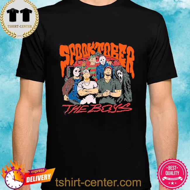 Official Horror The Boys Spooktober Halloween shirt