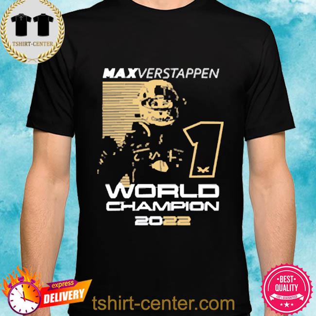 Official Max Verstappen World Championship 2022 F1 Driver Standings Shirt