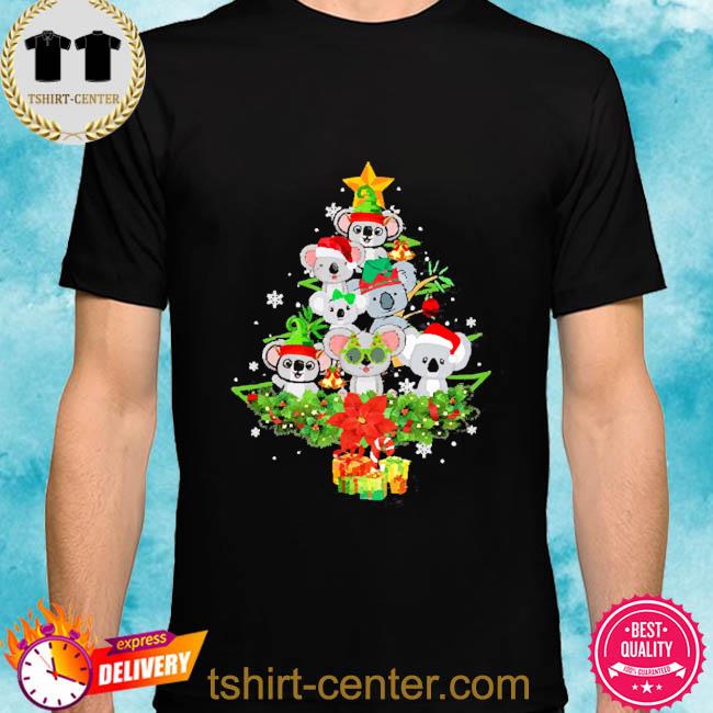 Official My Christmas Tree Pajama Koala Ornament Xmas Shirt