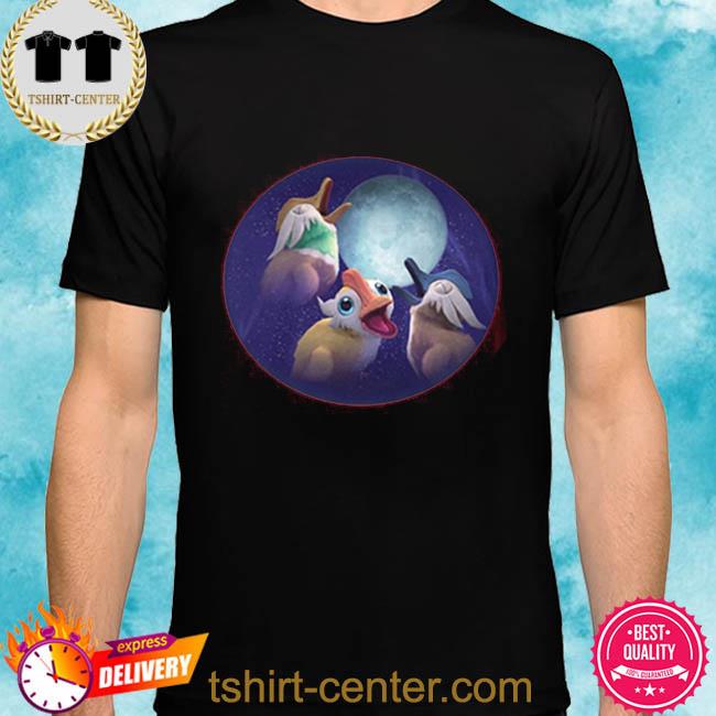 Official Navy World Of Warcraft Three Duck Moon Shirt