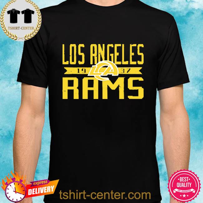Official Nfl Official Royal Los Angeles Rams Brand Wide Out Franklin Est 1937 Shirt