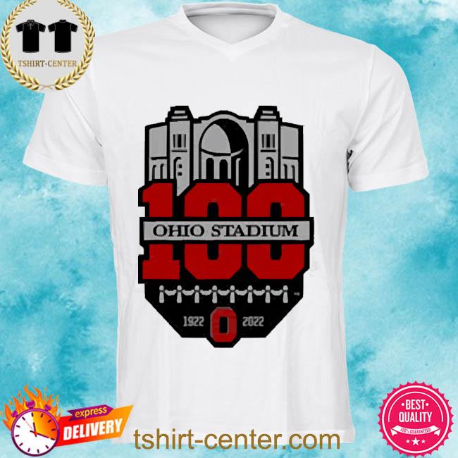Official ohio State Buckeyes 100 Years Anniversary 1922-2022 Ohio Stadium Shirt