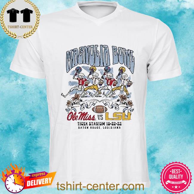 Official ole Miss Rebels Vs. LSU Tigers Game Day 2022 T-Shirt