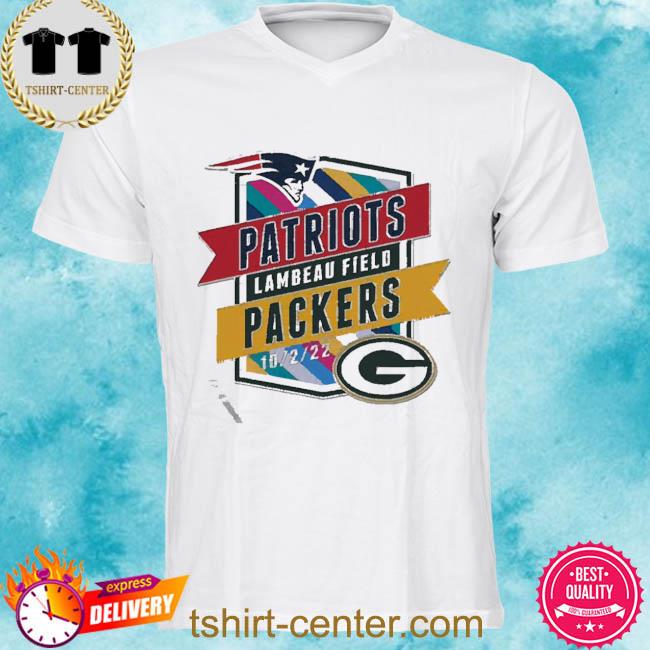 Official Packers Vs Patriots October 2 Gameday Nfl Crucial Catch 2022 Shirt