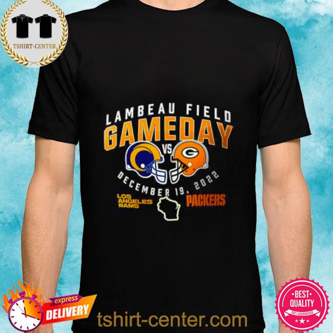Official Packers vs Rams 12-19 Match-Up T-Shirt
