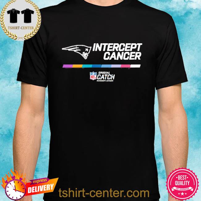 Official Patriots 2022 NFL crucial catch intercept cancer shirt