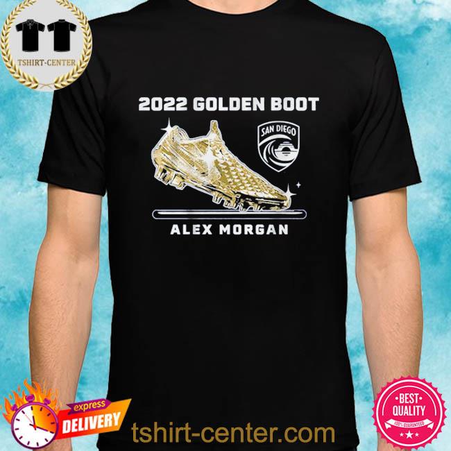 Official San diego wave fc alex morgan golden boot shirt