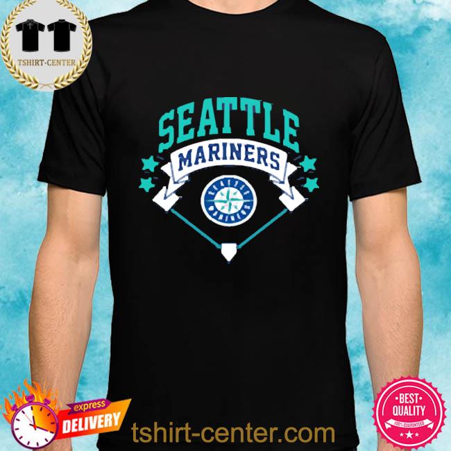 Official Seattle Mariners Homage Diamond Tri-Blend Shirt