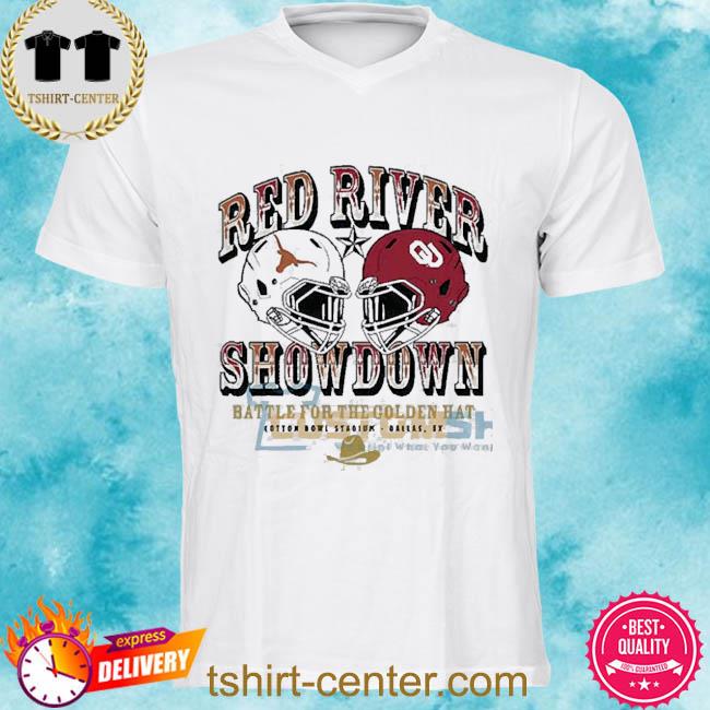 Official Texas Longhorns vs Oklahoma Sooners 2022 Red River Showdown T-Shirt