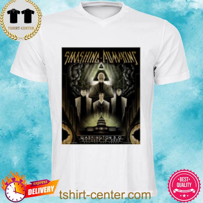 Official the Smashing Pumpkins Washington D.C. October 18, 2022 Shirt