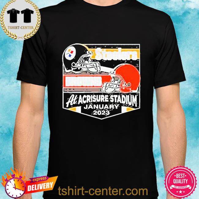 Pittsburgh Steelers vs Cleveland Browns At Acrisure Stadium January 2023 T-shirt