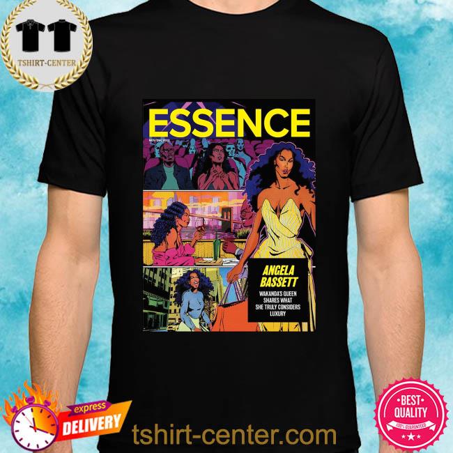 Premium angela bassett wakanda queen forever on brand new essence cover shirt