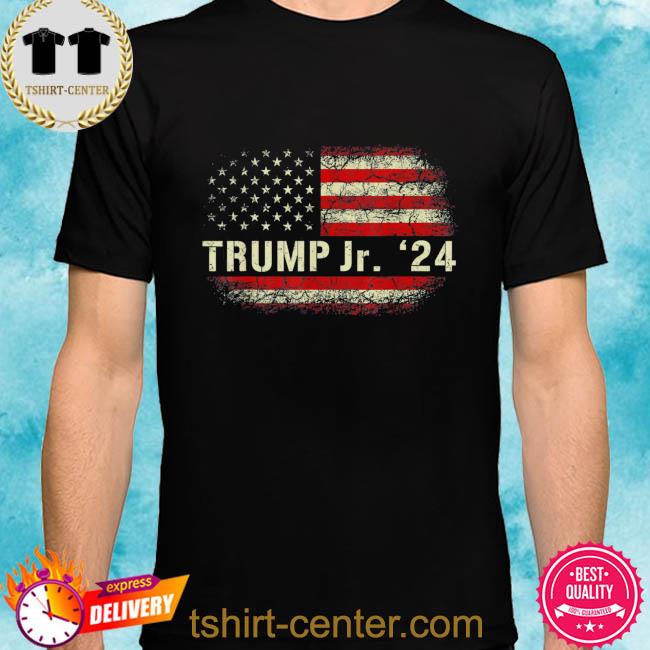 Premium donald Trump jr for president 2024 Trump republican American flag shirt