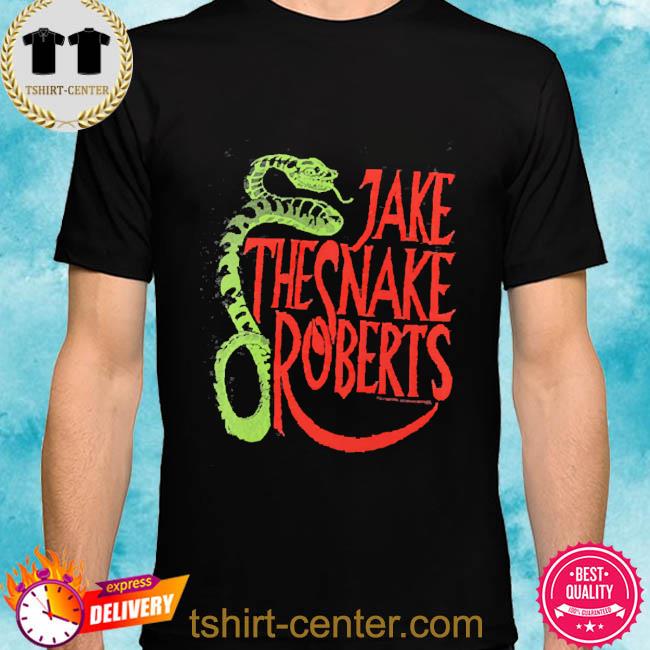 Premium jake The Snake Roberts Snake Logo WWE 2022 Shirt
