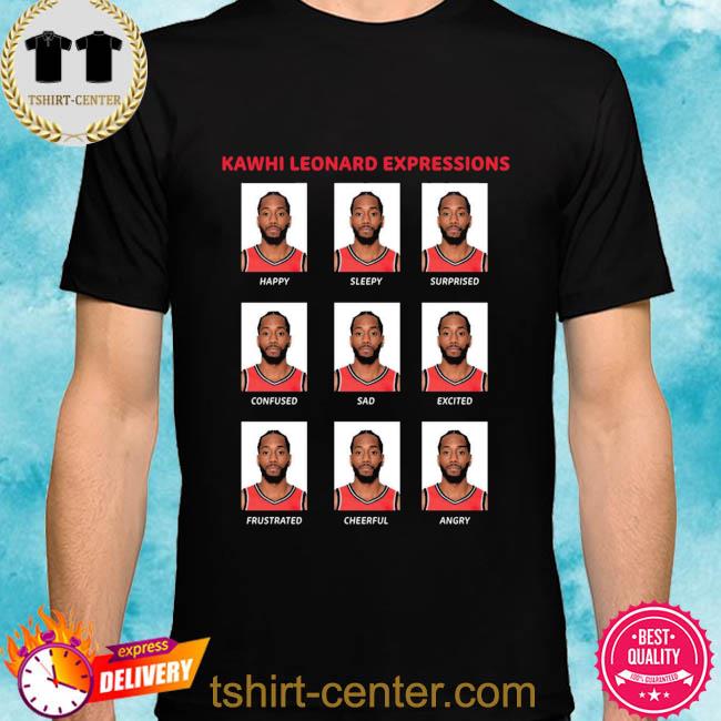 Premium kawhi expressions kawhi leonard shirt