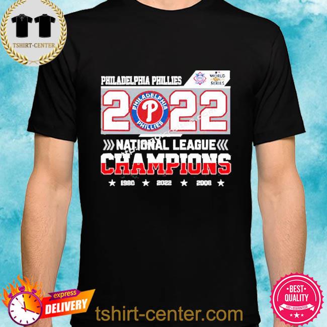 Premium philadelphia Phillies 3X National League Champions Shirt