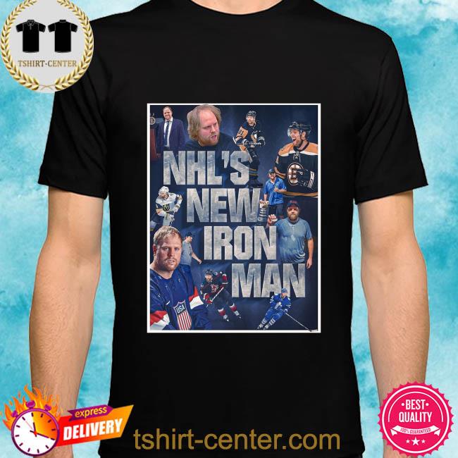 Premium the nhl has a new iron man shirt