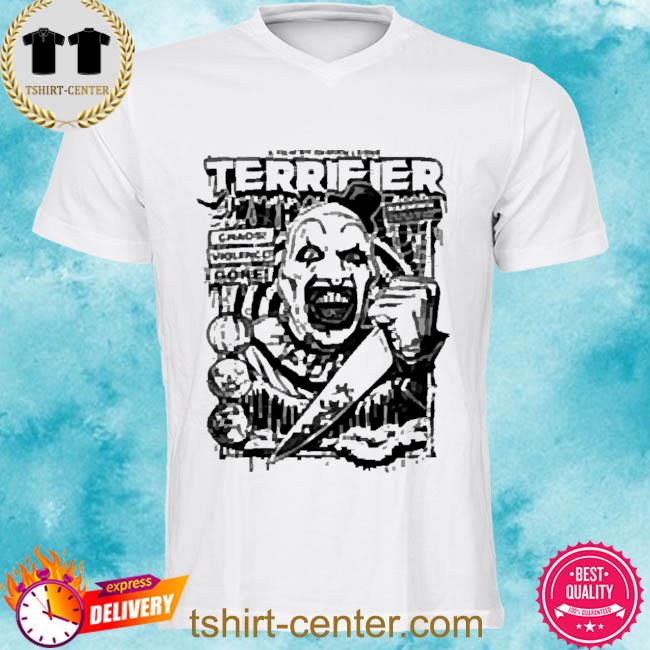 Terrifier Cover Clown Shirt