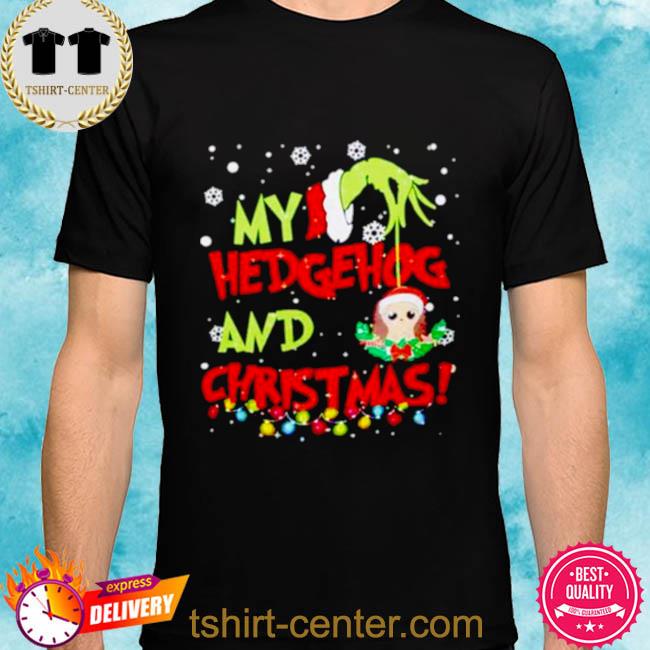 Grinch Hedgehog Christmas 2022 Sweatshirt