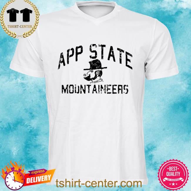 Premium appalachian State Mountaineers Distressed Retro Logo Shirt
