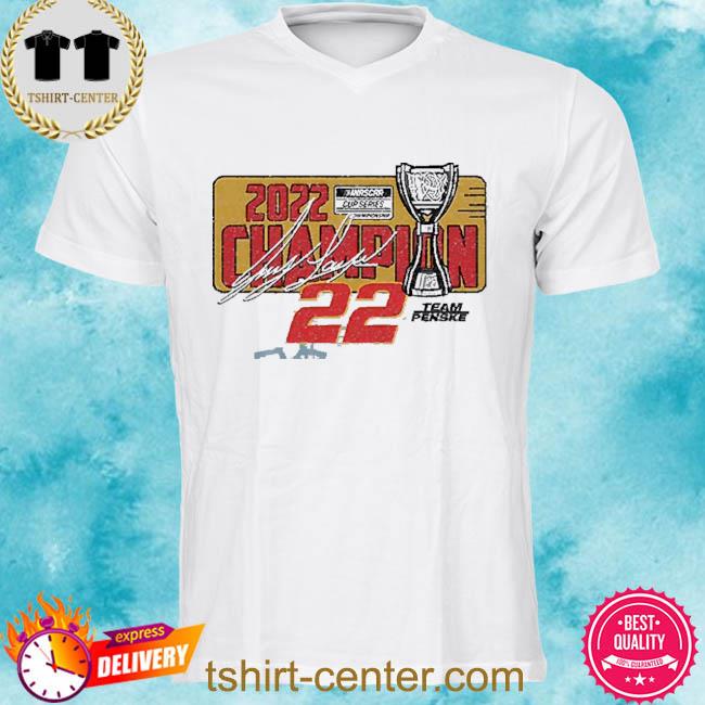 Premium joey Logano Champion Lifestyle T-Shirt