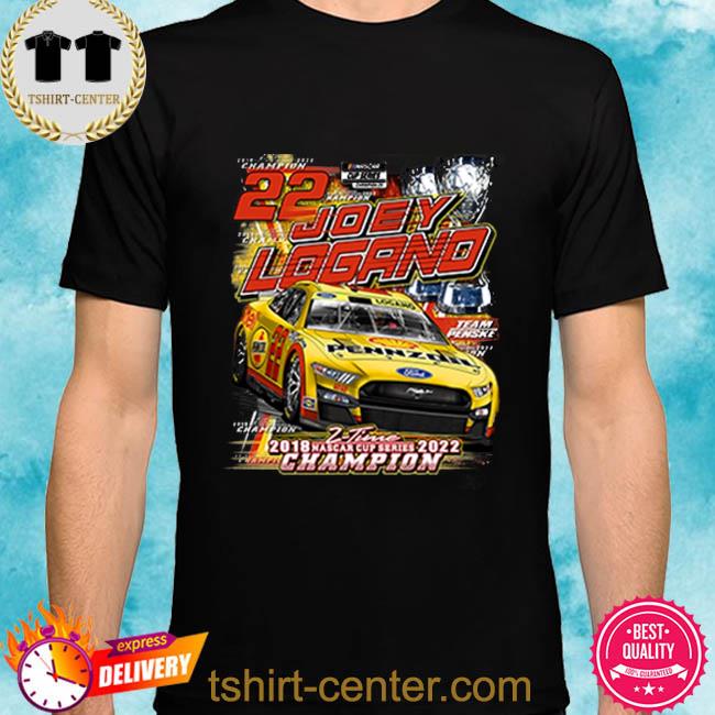 Premium joey Logano Team Penske 2022 NASCAR Cup Series Champion Shell Pennzoil Two Spot Shirt