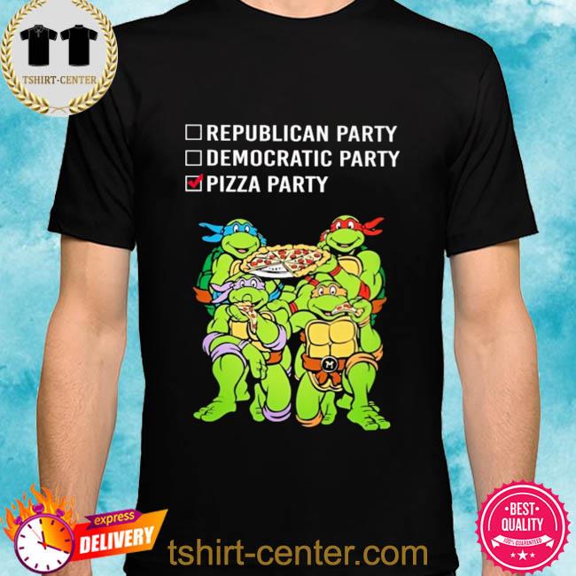 Premium marisharaygun republish party democratic party pizza party shirt