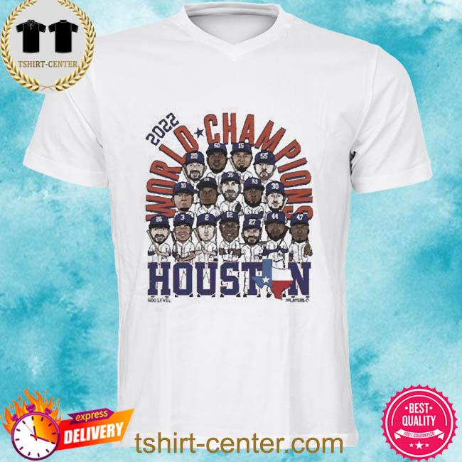 Premium world Champions Houston Baseball Champs 2022 Caricature shirt