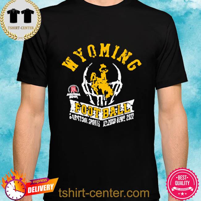 2022 Wyoming Cowboys Football Barstool Sports Arizona Bowl Shirt