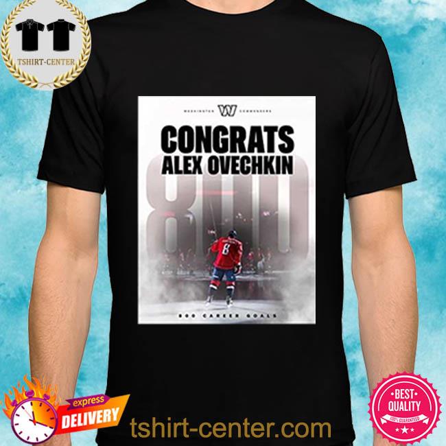 Congrats Alex Ovechkin Boo Career Goals Shirt