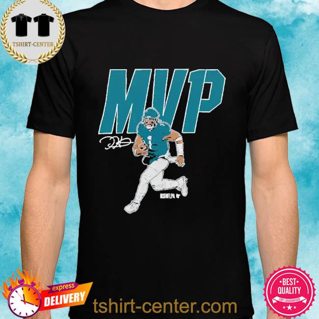 Jalen Hurts Philadelphia Eagles MVP signature shirt